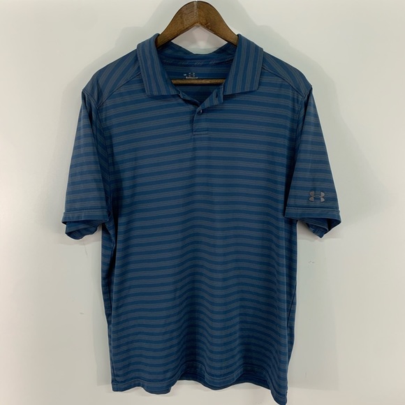 Under Armour Other - Under Armour Heatgear Striped Polo